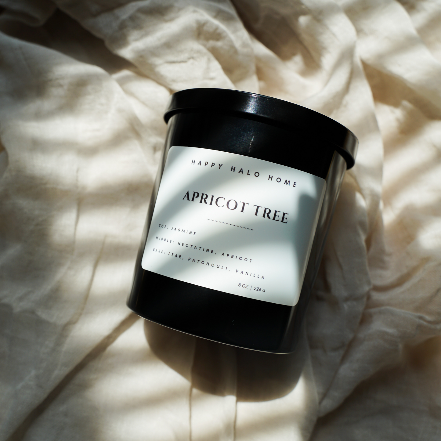Apricot Tree | Black Jar | 8 oz
